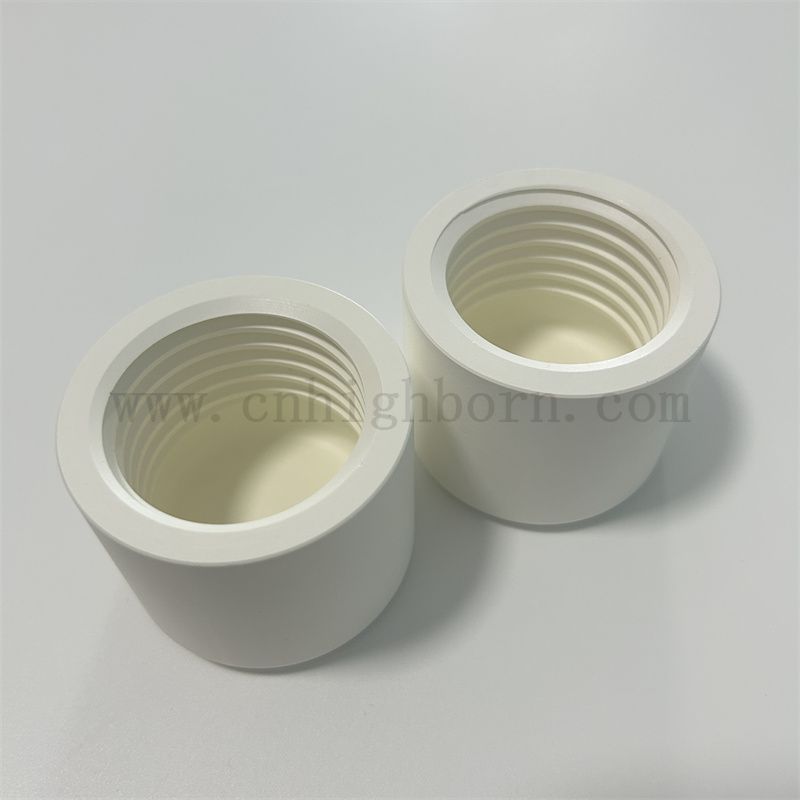 Filo con filo della parete interno di nitruro di boro