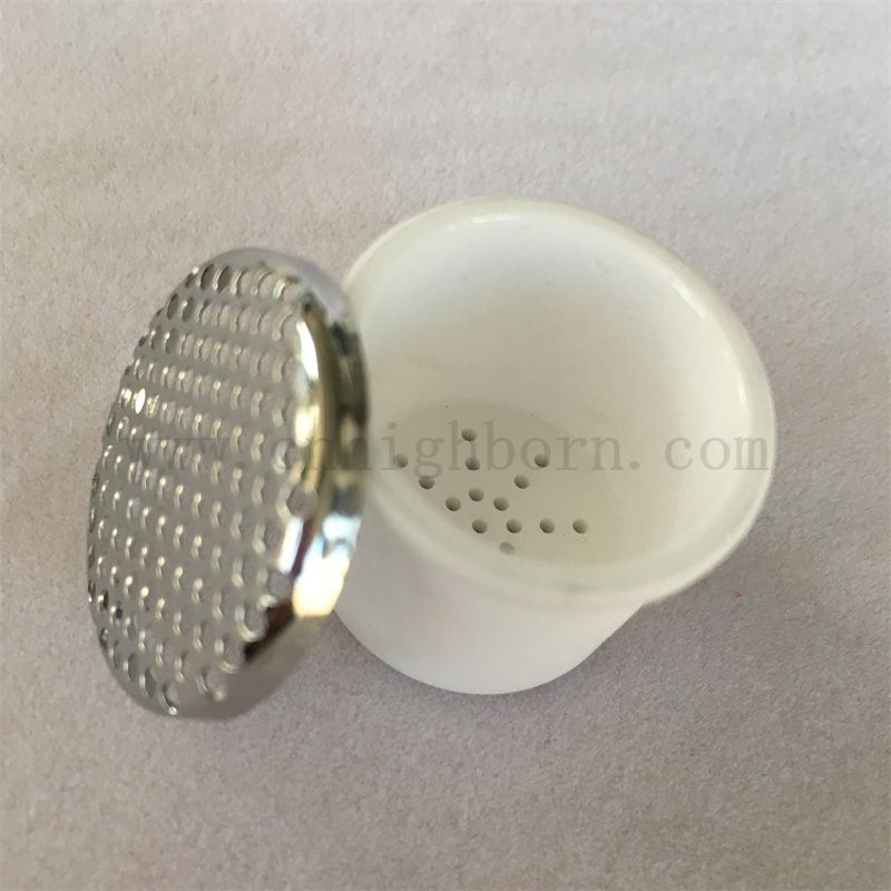 Analisi termica ceramica AL2O3 resistente all'alta temperatura con coperchio metallico