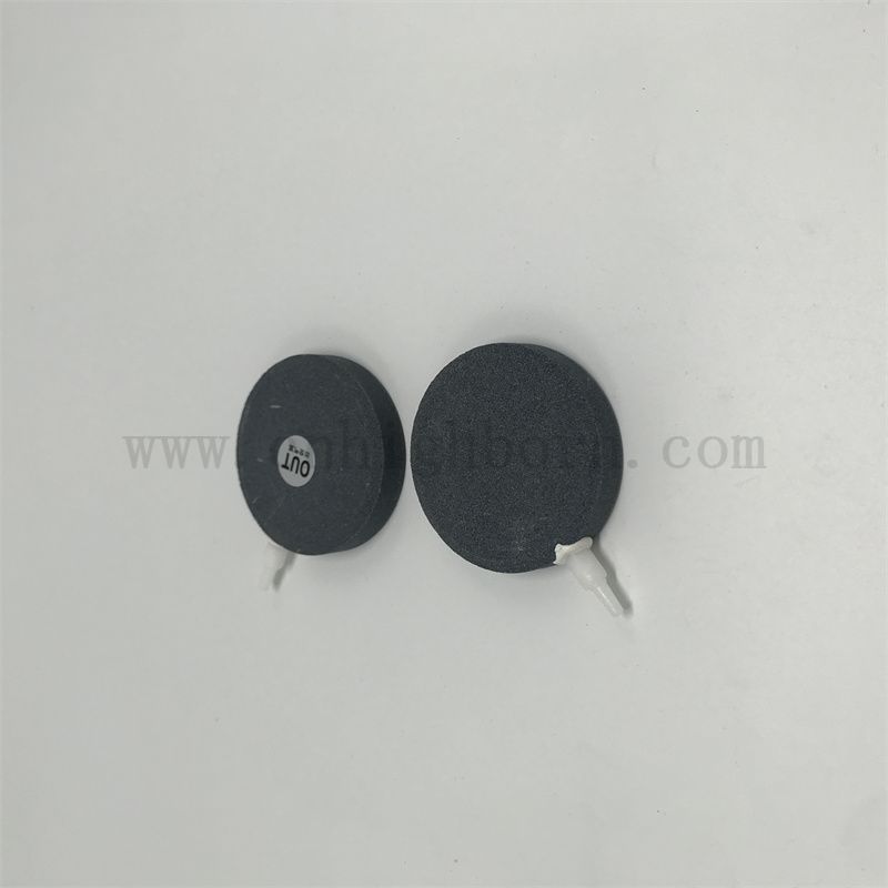 Tank rotondo di pesce Ossigenare la padella esplodere a sabbia aria Stone di bolle dell'acquario