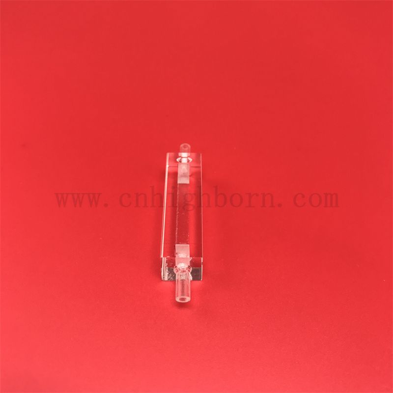  Cuvetta in vetro in quarzo a semiconduttore in vetro.