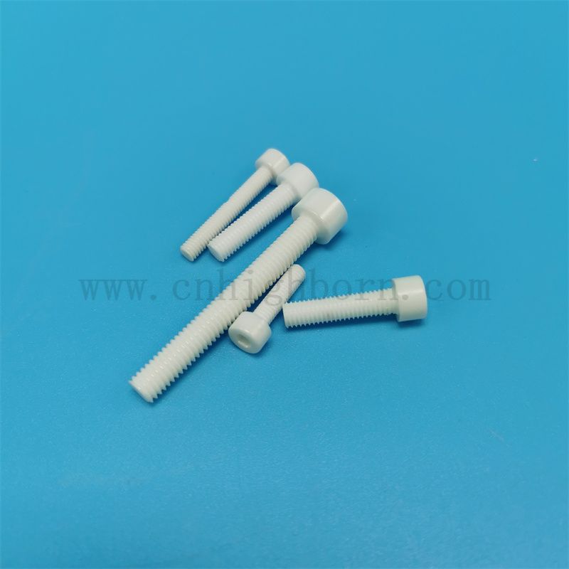 Viti ceramiche di allumina al2o3 95% personalizzate con dadi