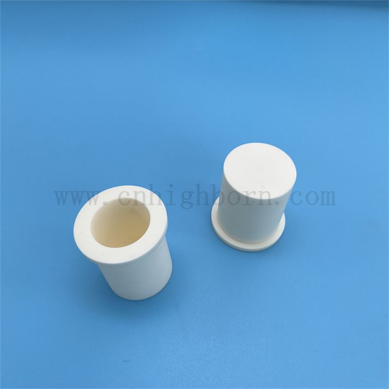 Ad alta purezza al 99,7% in allumina ceramica barattolo a sfera di fresatura al2o3 fresatura