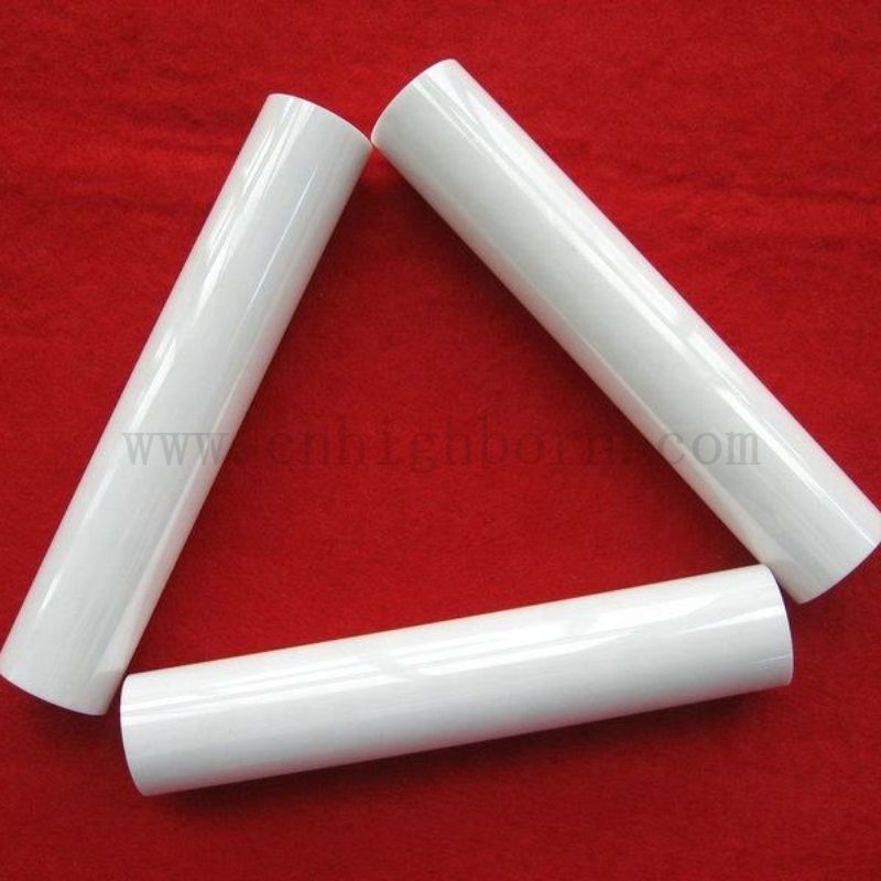 Zirconia Ceramic Tube Pump Plunger Zro2 Ceramic Pipe Piston Plunger Polishing Ceramic Shaft Stick