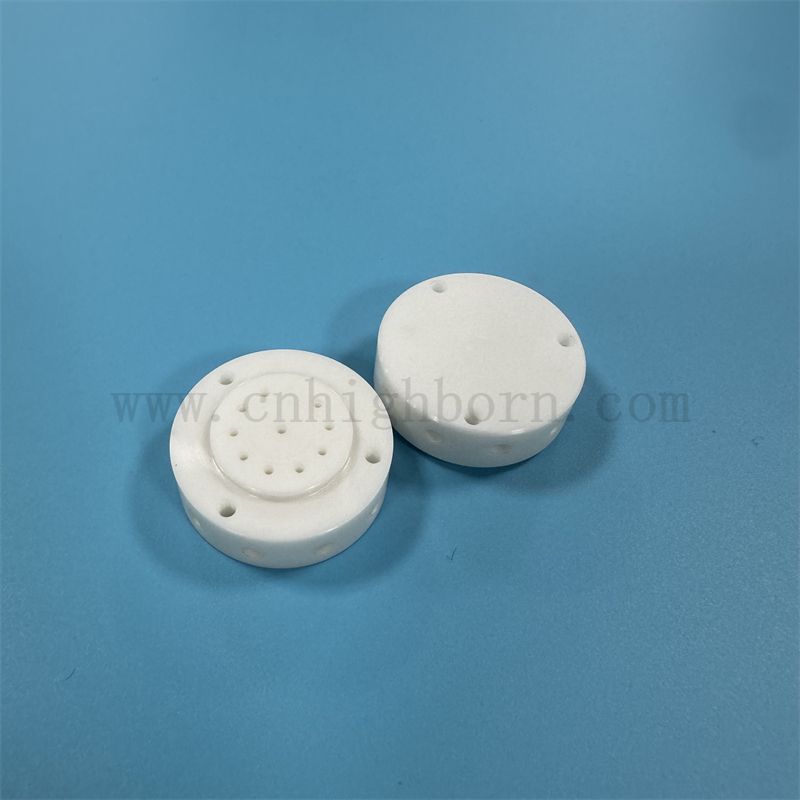 Isolante ZrO2 con disco in zirconio stabilizzato con ittrio per lucidatura della superficie 