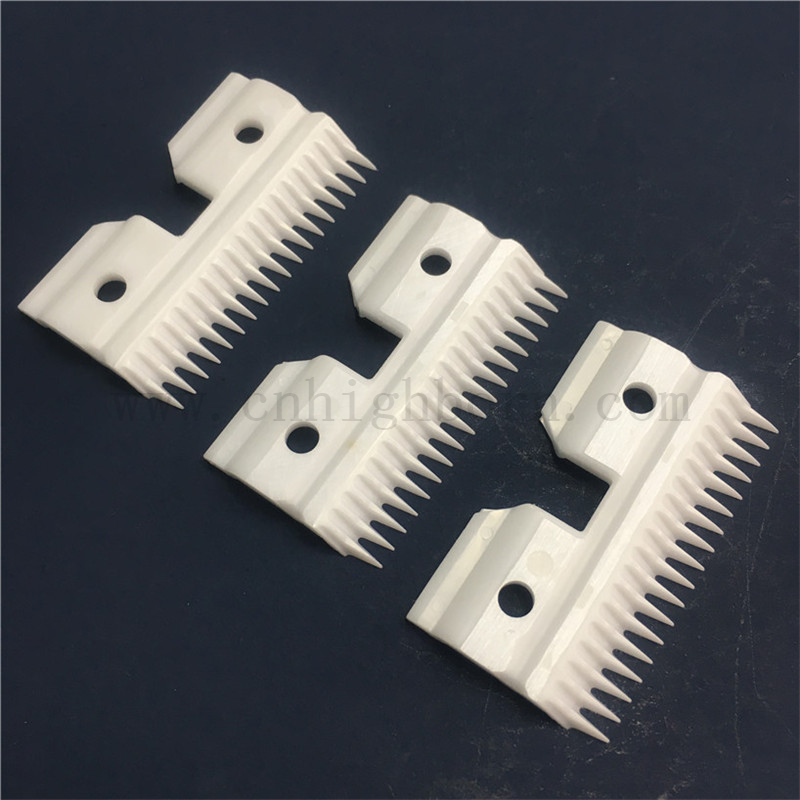 Usura resistente alla toeletta per animali domestici lama ceramica zirconia Zro2 Ceramic Clipper