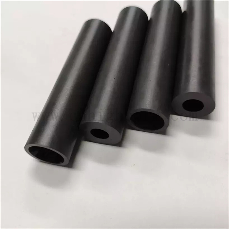 Tubo per ugello per sabbiatura dritto in ceramica B4C ad alta temperatura in carburo di boro