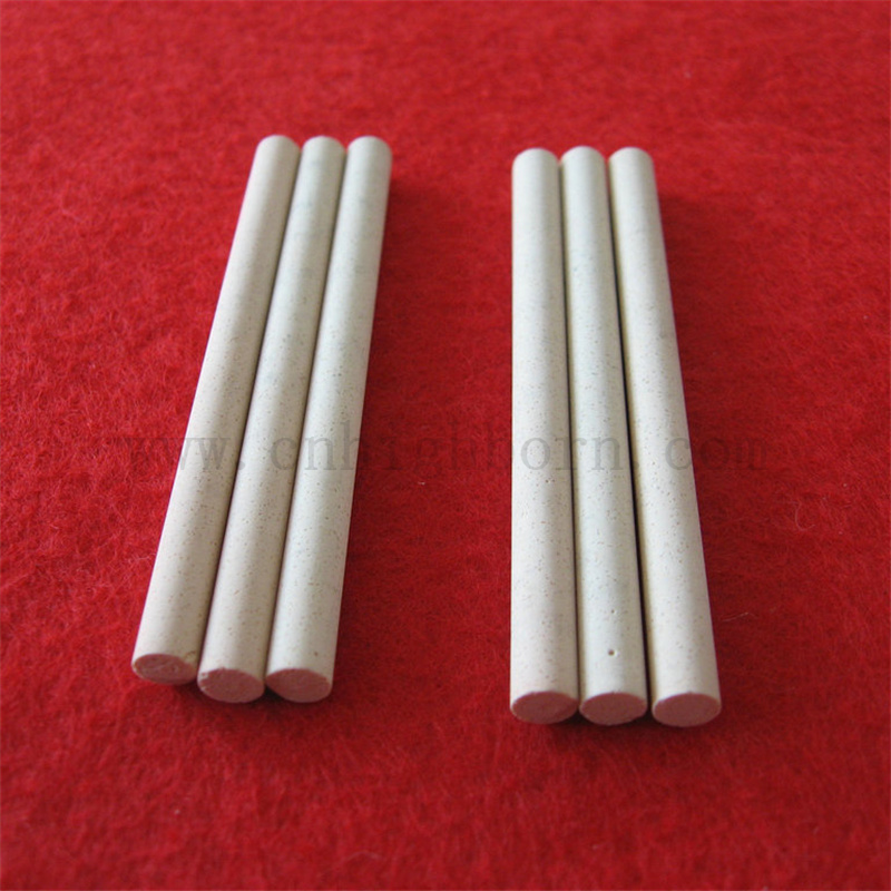 Porosità del riscaldamento di dimensioni personalizzate regolabile in ceramica porosa regolabile stick ceramico microporoso