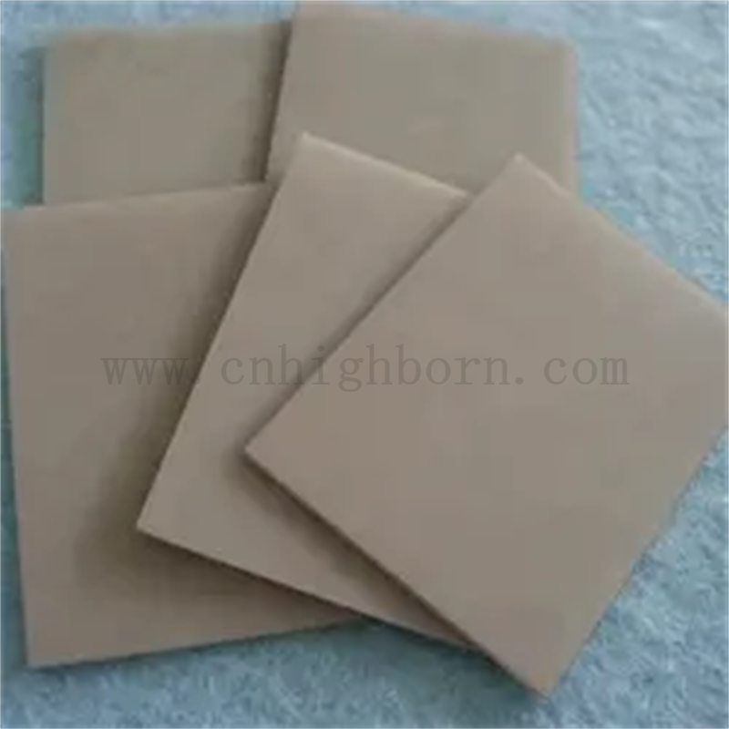 Ad alta conducibilità termica allumina nitruro ceramico ceramico ceramico calore piastra rettangolare