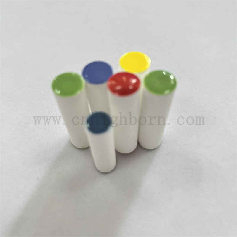 Nuovo Stick per aromaterapia del veicolo energetico entrambe le estremità colorate di diffusore aroma ceramico poroso