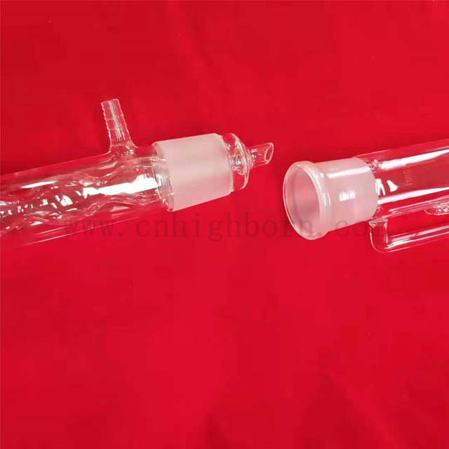 Estrattore Soxhlet per uso in laboratorio in vetro trasparente ad alto borosilicato 3.3