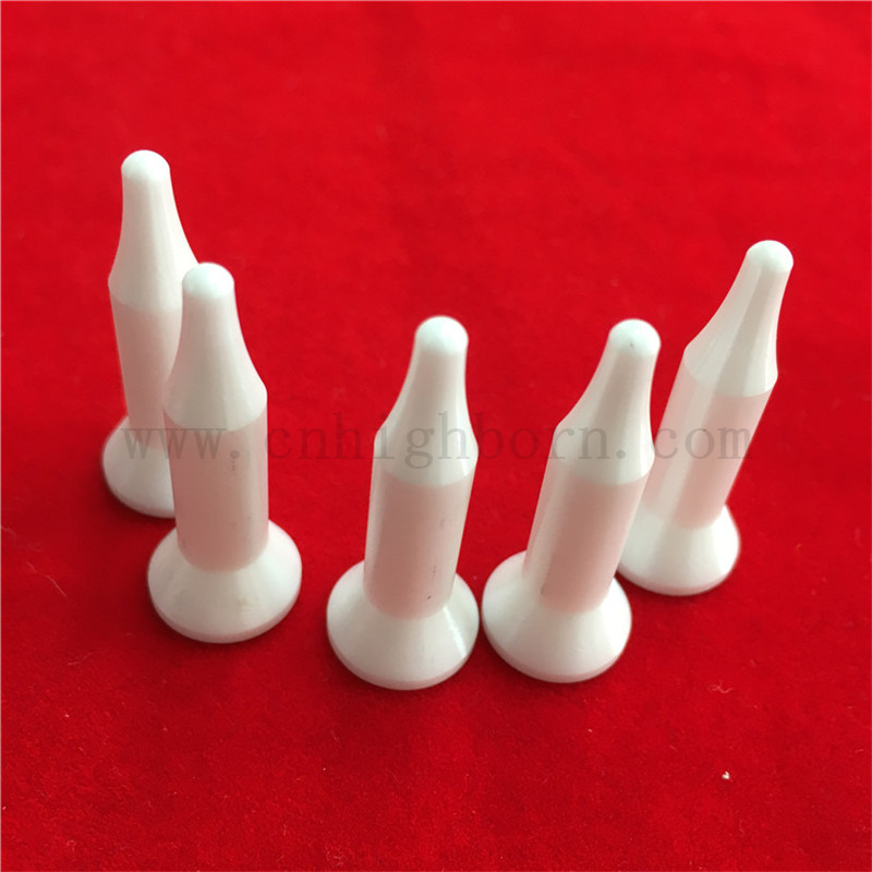 Perno di posizionamento in ceramica zirconia Zro2 con perno di zirconia resistente all'usura