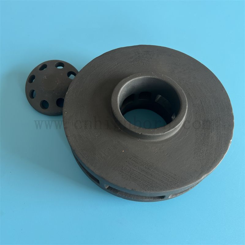 Blocco ceramico sinterizzato in carburo in carburo di silicio isolante