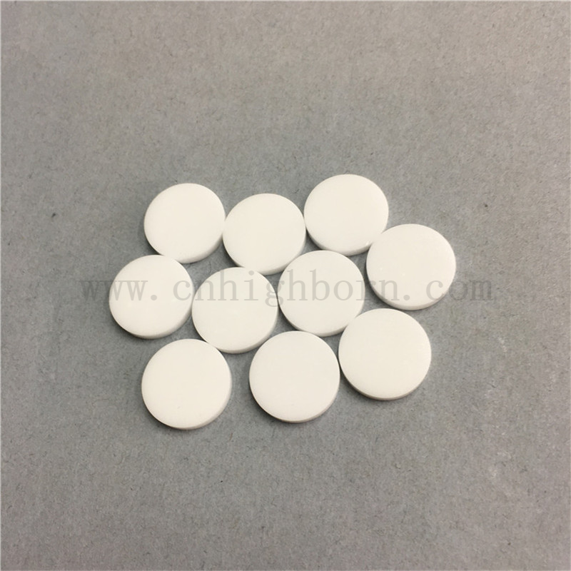 Durezza resistente Zro2 Zirconia Disco di ceramica in ceramica