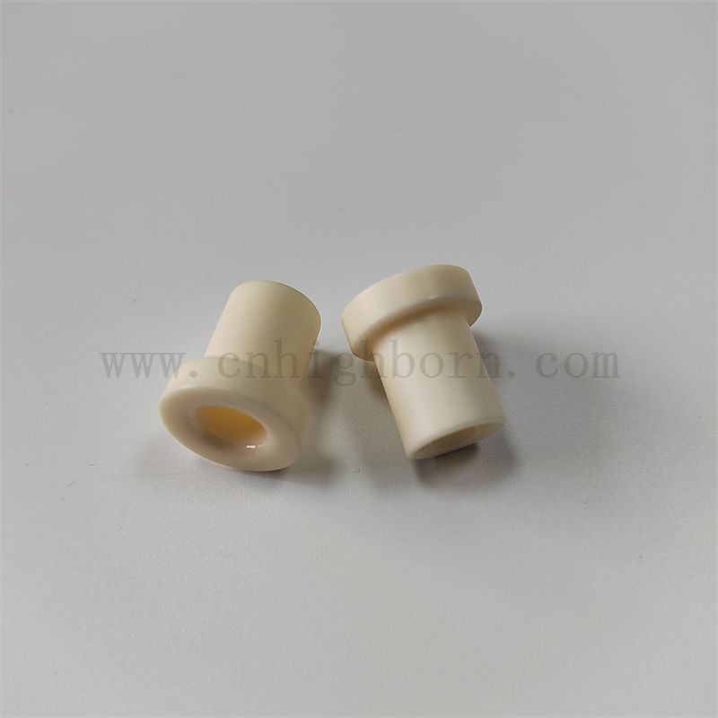 Guida in ceramica in tessile bianco resistente all'usura Ossido di alluminio Ceramica per occhiello in ceramica Parte di ricambio 