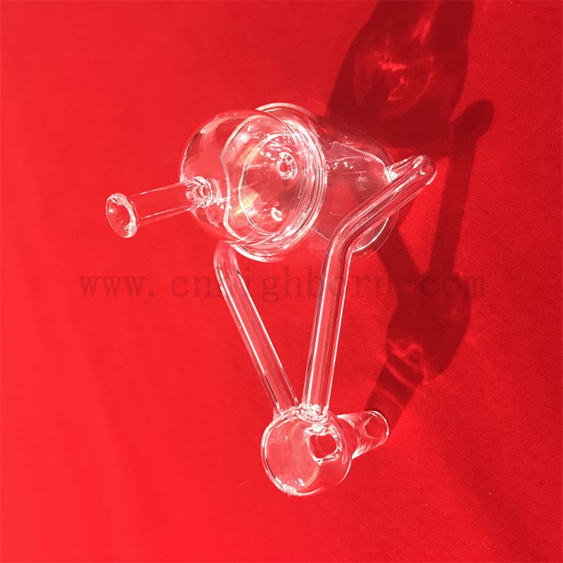 Ad alta resistenza a forma personalizzata chiara chiara chiodo in quarzo termico 