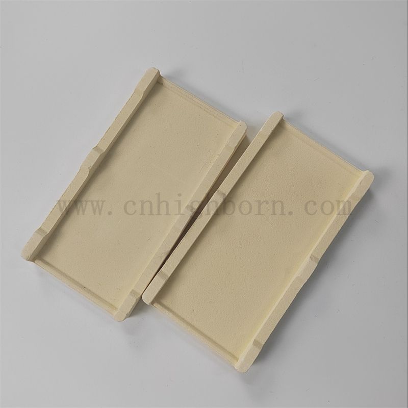 Zirconia refrattaria zirconia ceramica saggar zro2 cramica crogiolo per lo scioglimento dell'oro