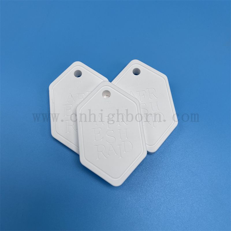 Logo personalizzato Hangoble Gypsum Aromatherapy Tablets Ceramic Plate per l'ampliamento della fragranza 