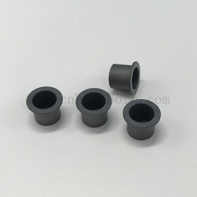 Coppa di olio in ceramica Sic flangiata in carburo di silicio riscaldamento del contenitore di fusione volatile crogiolo