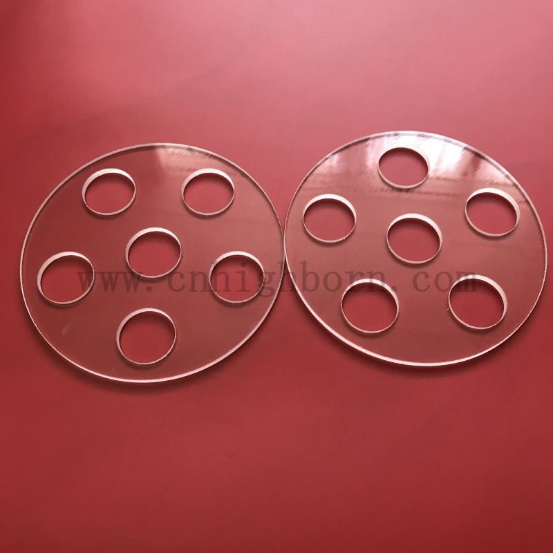 Disco quarzo con buchi