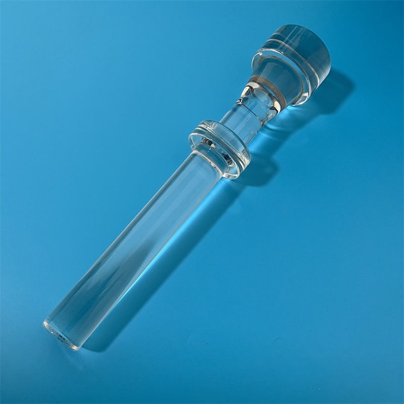 Resistenza di calore trasparente asta di quarzo in vetro di silice personalizzato 