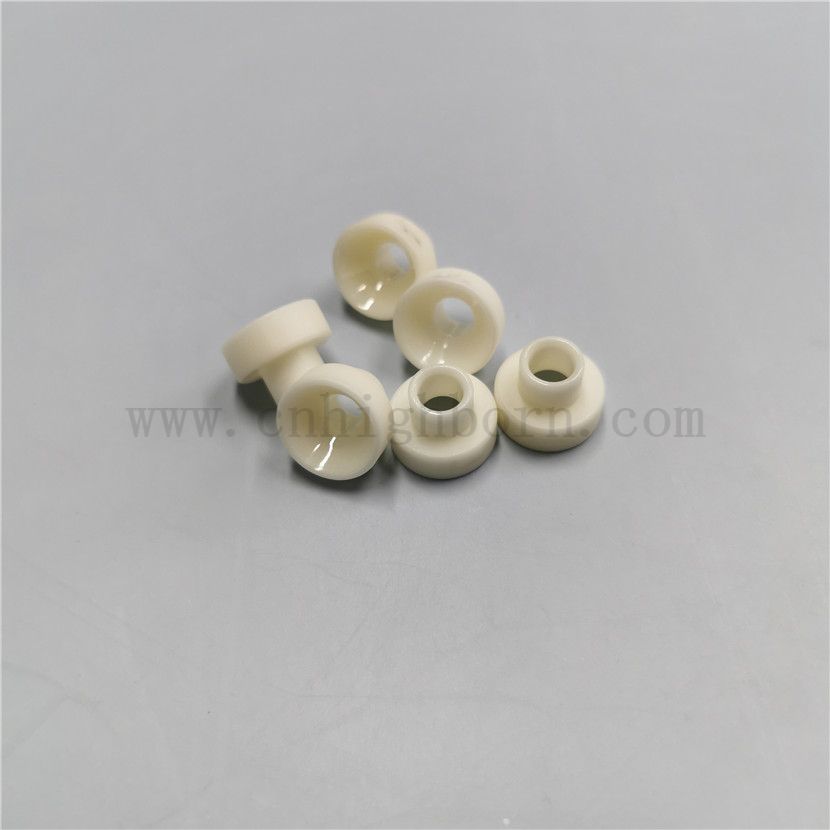 Usura Resistente al 99,5% Machination AL2O3 Structural Part Allumina Ceramic Byelet
