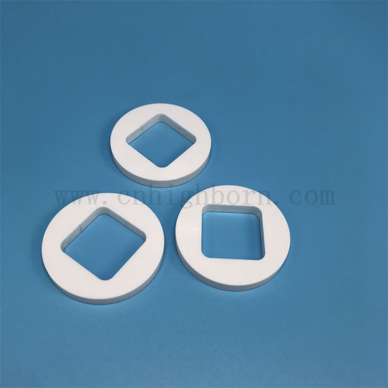 Blocco di scanalatura in ceramica di zirconia ad alta resistenza Zro2 con buchi