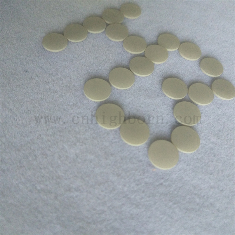 7**0,635 mm conducibilità termica alta conducibilità rotonda in alluminio Nitruro di aln ceramico