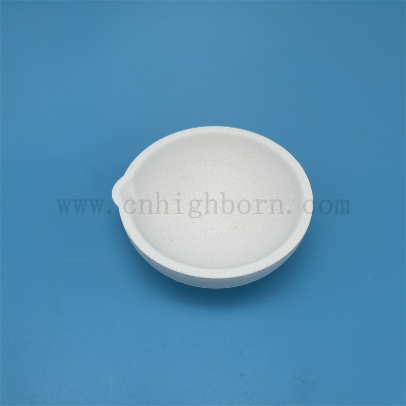 Ciotola in ceramica in ceramica da piatto di silice in fuso in fuso in oro fuso