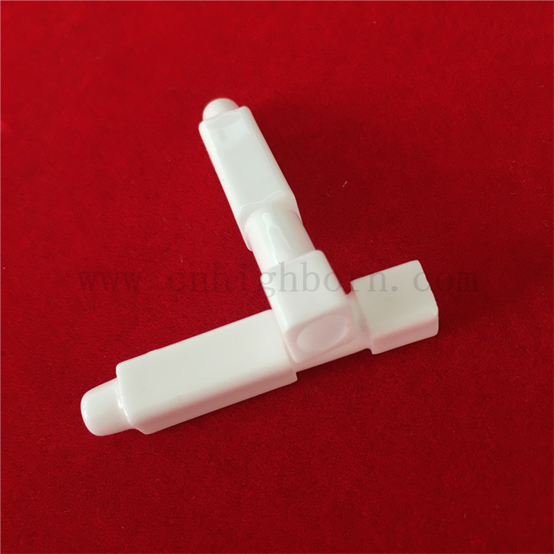 Tubo di elettrodi ceramica AL2O3 personalizzato per stufa a gas di allumina vetrata