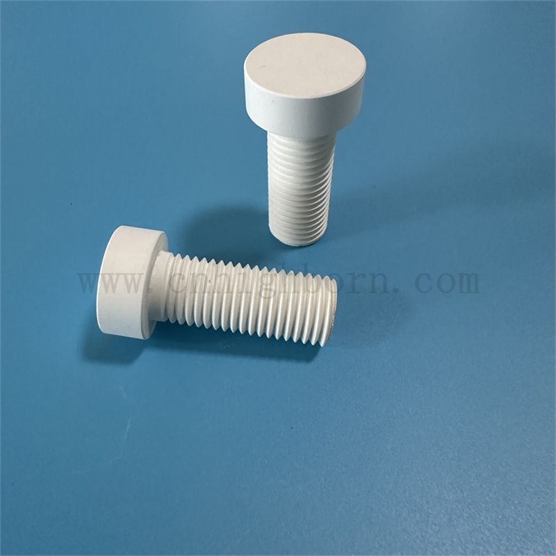 Nitruro di pressatura a caldo Nitruro di bullone in ceramica Vite BN BN Isolatore per industria