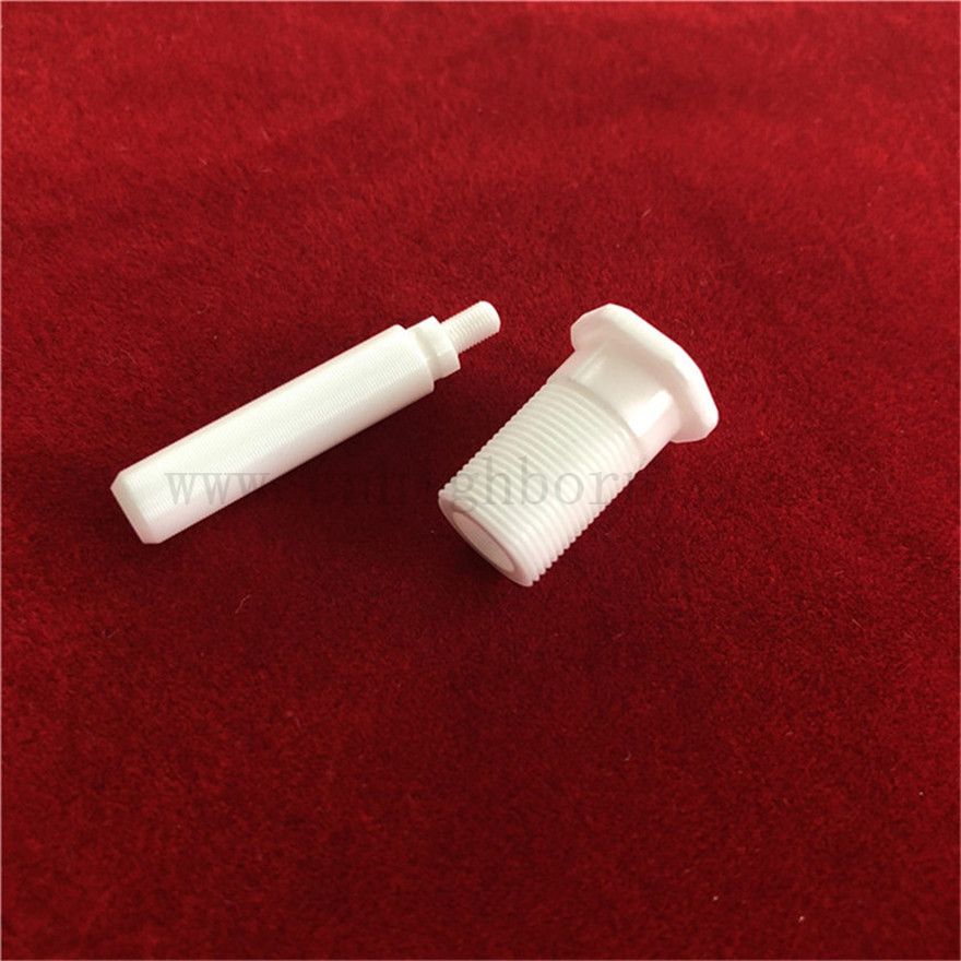 Macchinari industriali Zirconia Ceramica Ceramica Ceramica a vite in ceramica