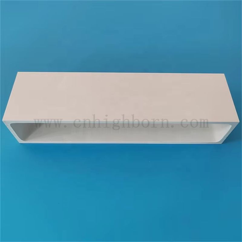 Ad alta purezza 99% bn crogiolo crogiolo a nitruro di rettangolo ceramico che si scioglie Contanier