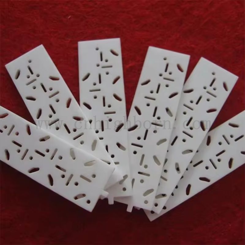 Pezzo in ceramica in vetro macchinabile macor buon substrato in ceramica macor isolante