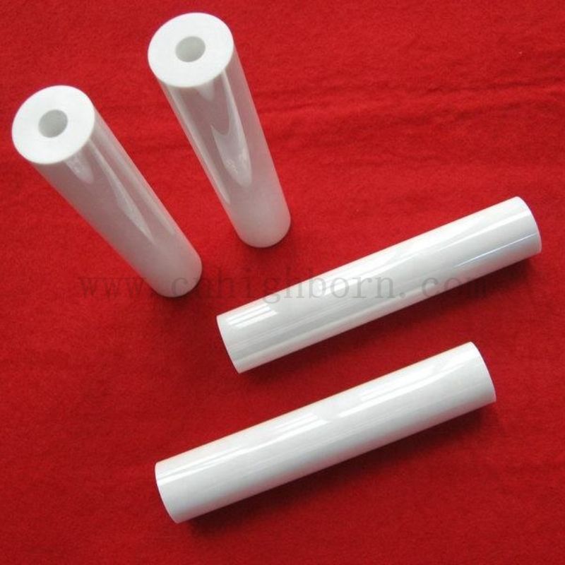 Zirconia Ceramic Tube Pump Plunger Zro2 Ceramic Pipe Piston Plunger Polishing Ceramic Shaft Stick