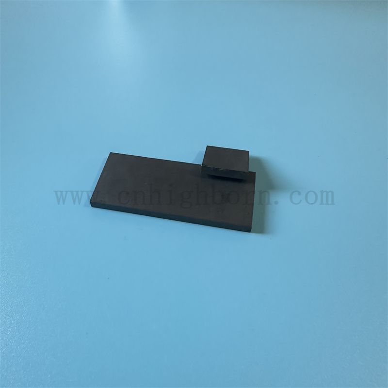 Piatto di protezione in carburo di boro ad alta durezza personalizzata B4C.