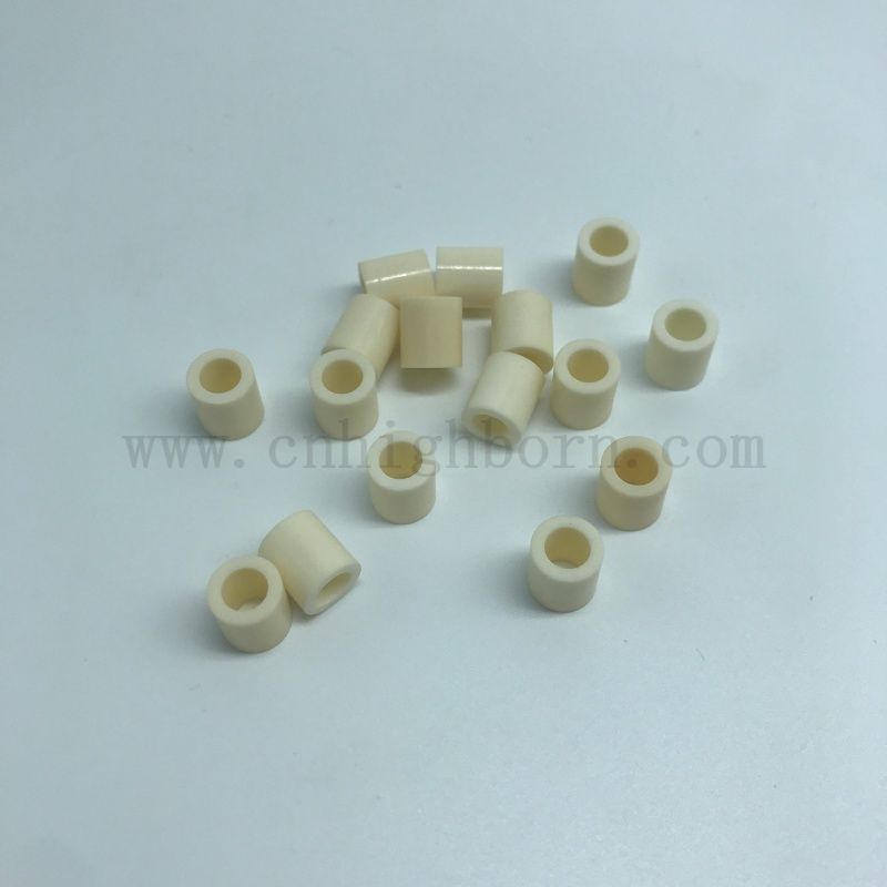 Tubo in ceramica con boccola in ceramica di allumina al 99% da 6x10x11 mm