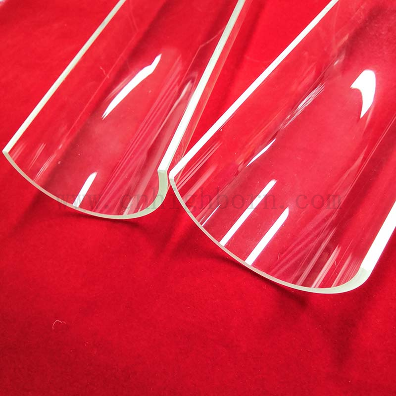 Resistenza ARC ad alta temperatura ARC QUALZO Pannello di vetro Medifuola in quarzo