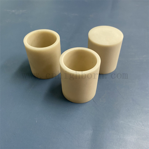 Crogiolo ceramico AlN in nitruro di alluminio ad alta conducibilità termica