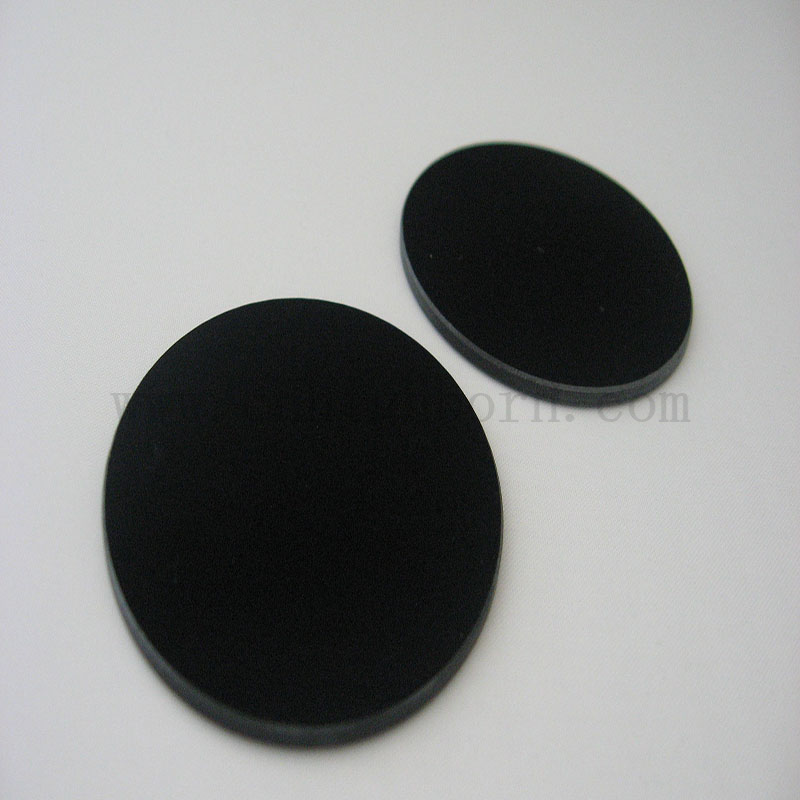 Vetro filtrante UG nero ottico UV personalizzato ad alta temperatura 