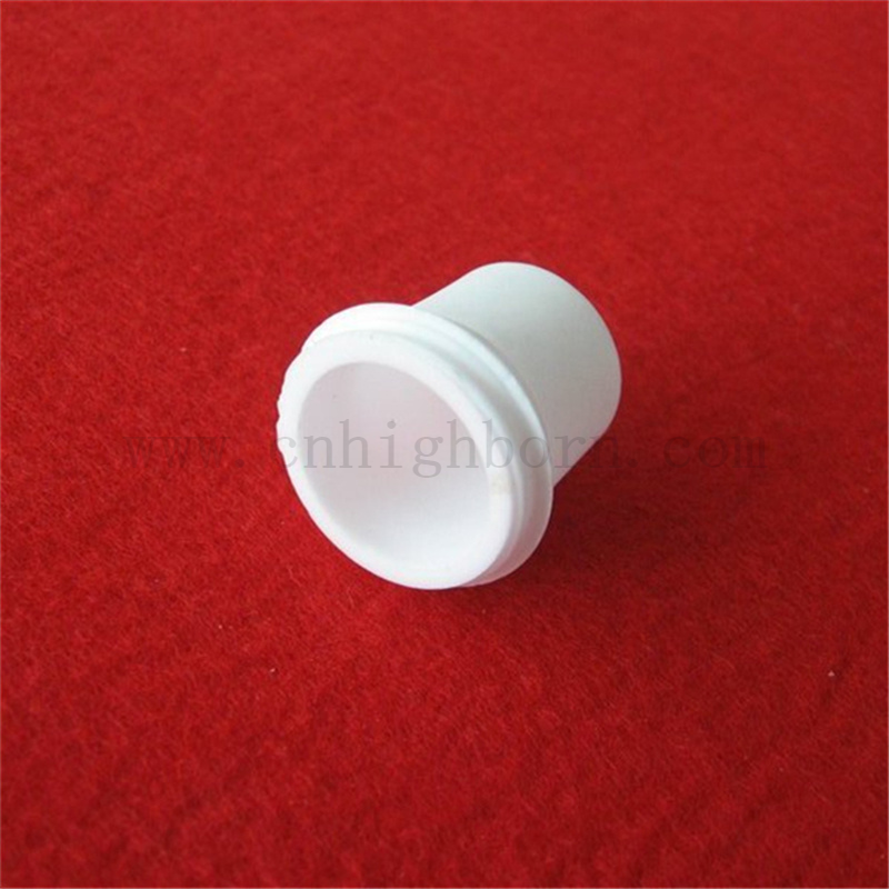 Porta della lampada in ceramica di allumina Lampada irregolare AL2O3 personalizzata