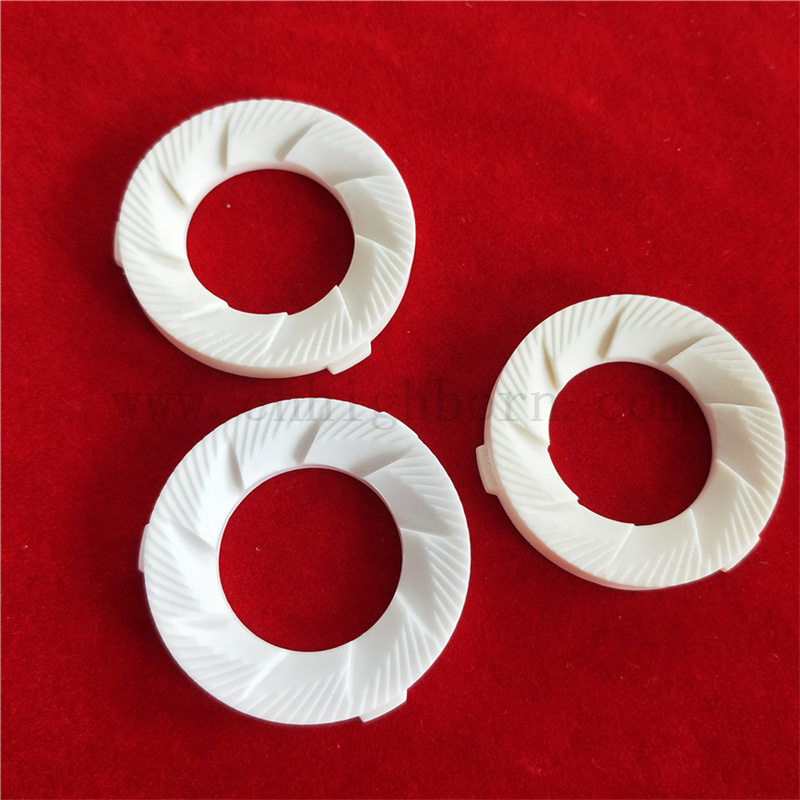 Smerigliatrice al pepe di allumina personalizzata AL2O3 Burr di caffè in ceramica