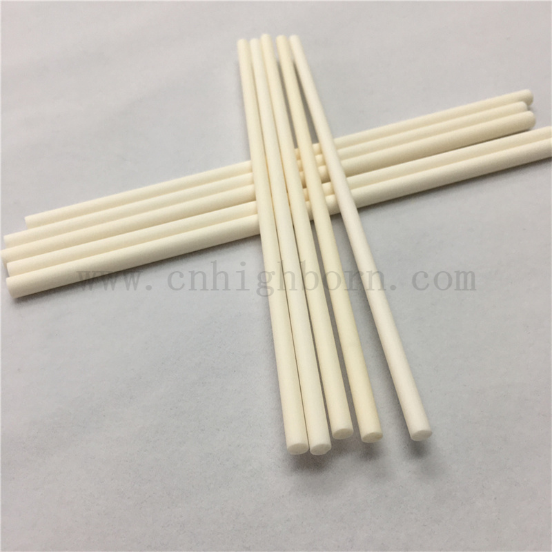 Tubo ceramico di allumina isolante personalizzato 99 al2o3 tubo perforato