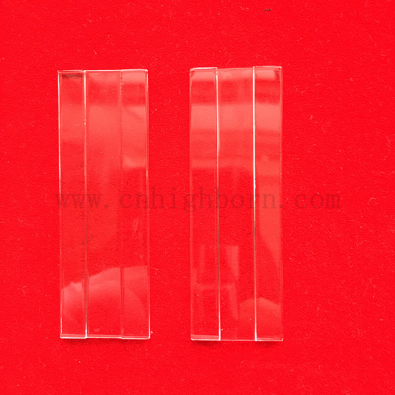 Micropiastre in vetro perforato a lucidatura perforata ad alta lucidatura personalizzate