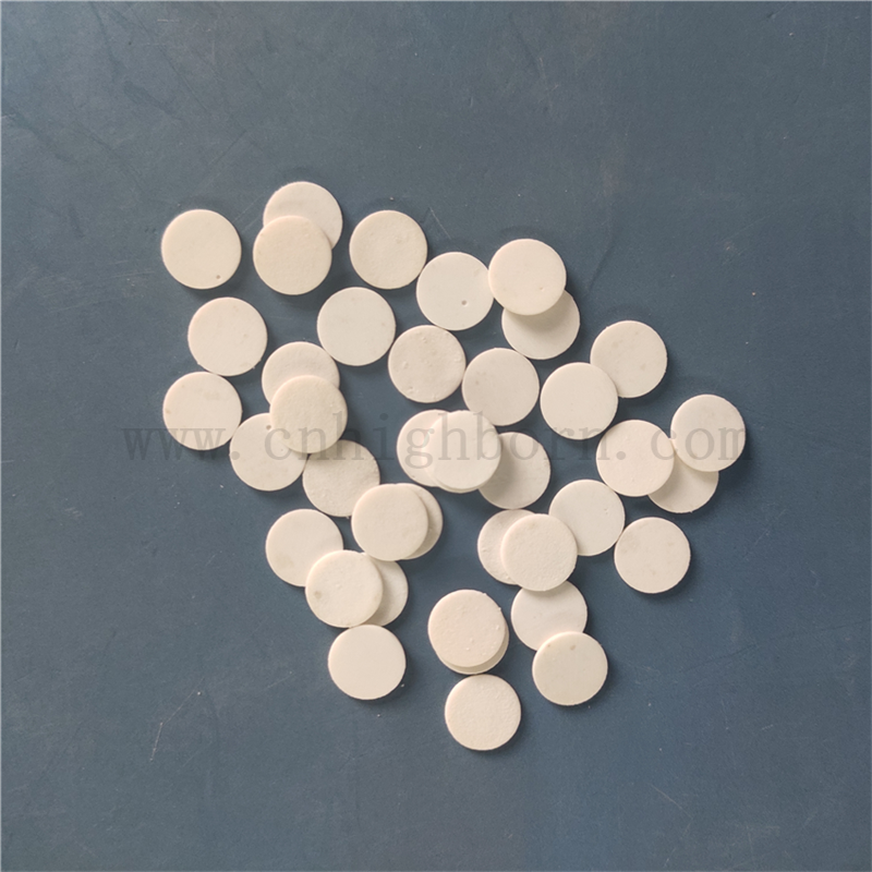 Disco di ceramica di ossido di magnesio ad alta purezza wafer mgo