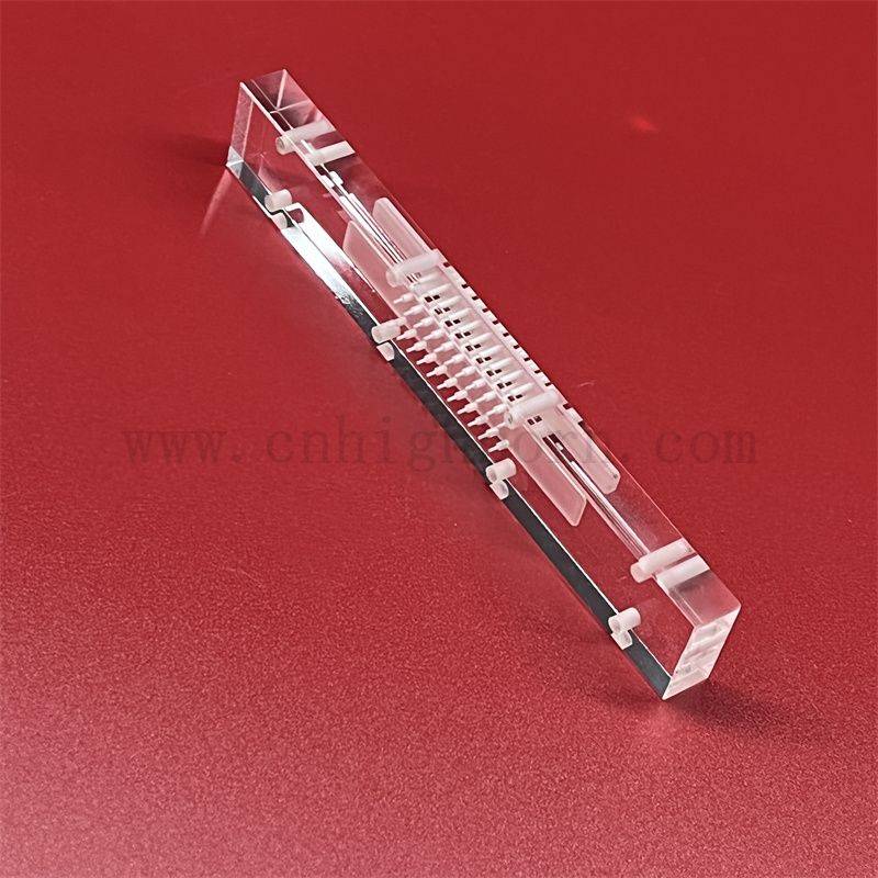 vetreria al quarzo trasparente