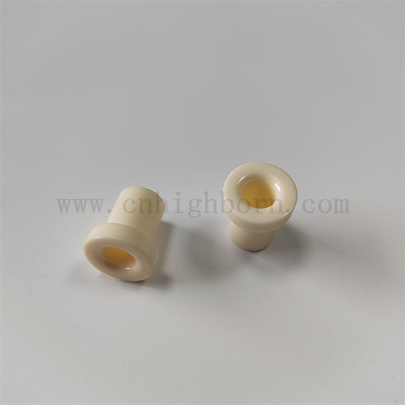 Guida in ceramica in tessile bianco resistente all'usura Ossido di alluminio Ceramica per occhiello in ceramica Parte di ricambio 