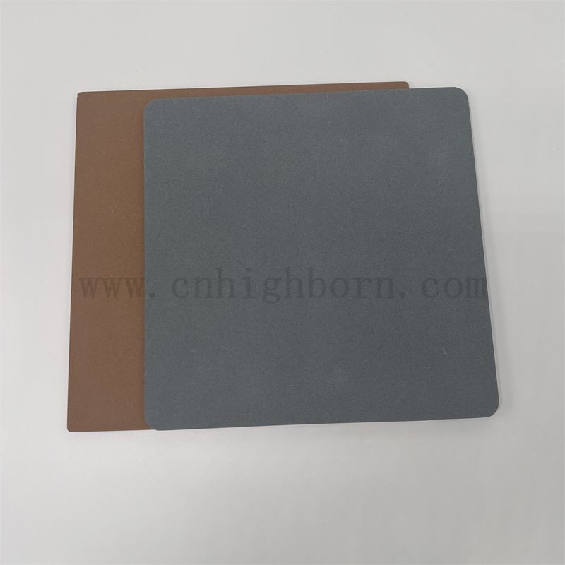 Alumina nera porosa succhiare la piastra elettrostatica adsorbimento al2o3 diffusore ceramico