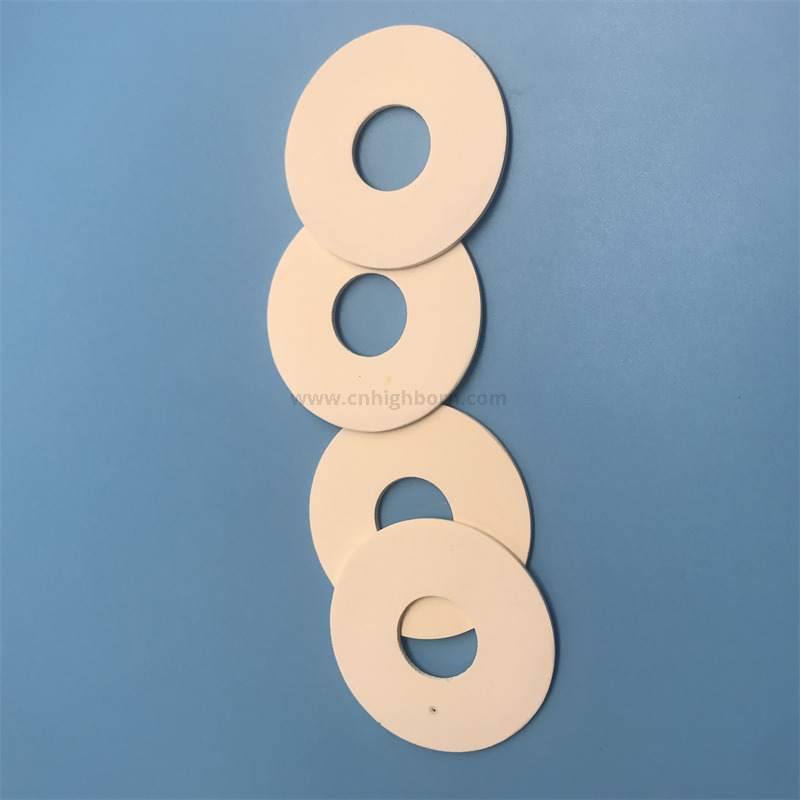 Anello in ceramica di diatomite con disco filtrante poroso di diatomite naturale