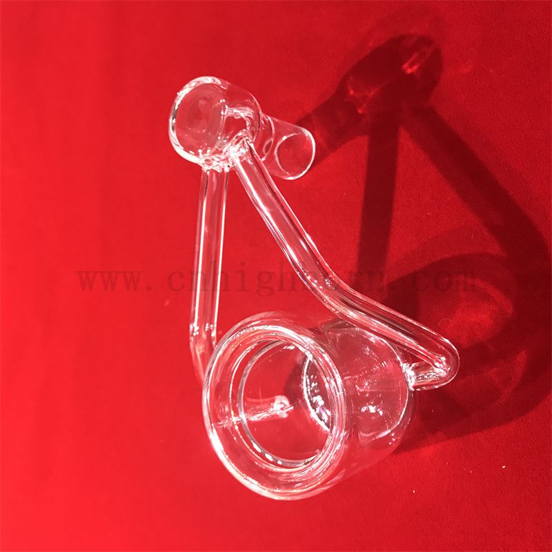 Ad alta resistenza a forma personalizzata chiara chiara chiodo in quarzo termico 