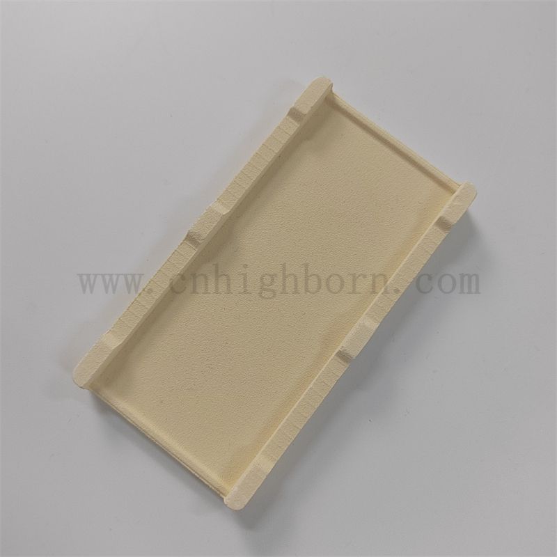 Zirconia refrattaria zirconia ceramica saggar zro2 cramica crogiolo per lo scioglimento dell'oro